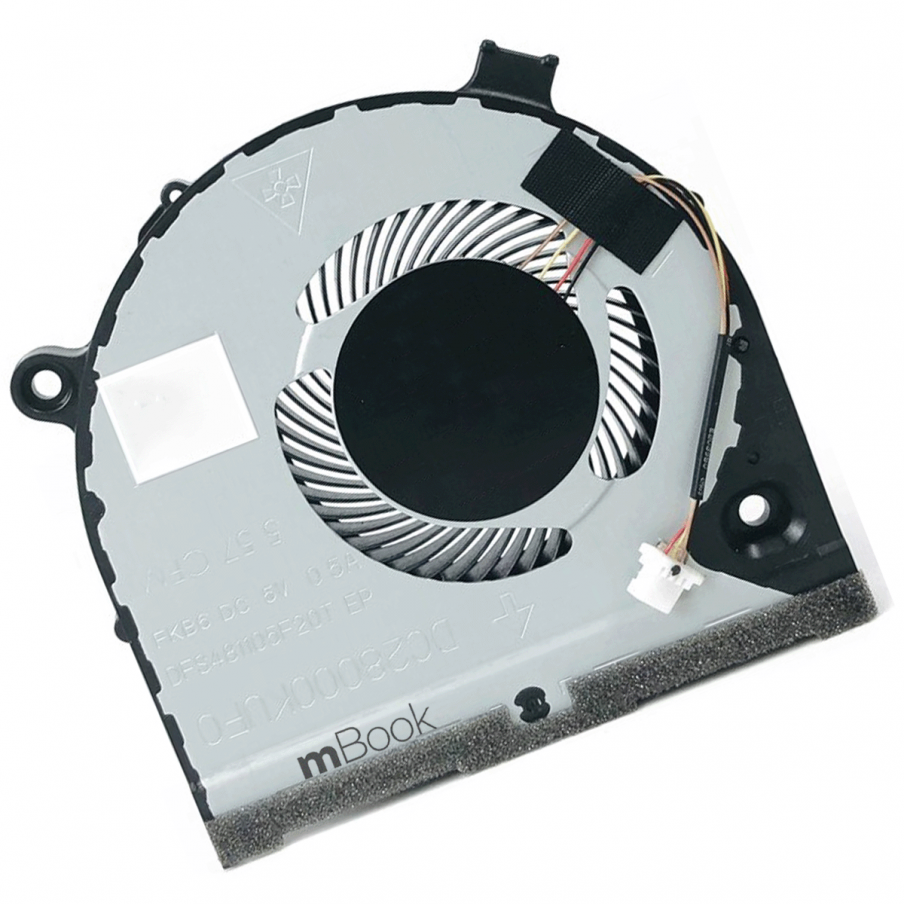 Cooler Fan Ventoinha para CPU compatível com Dell P75F003