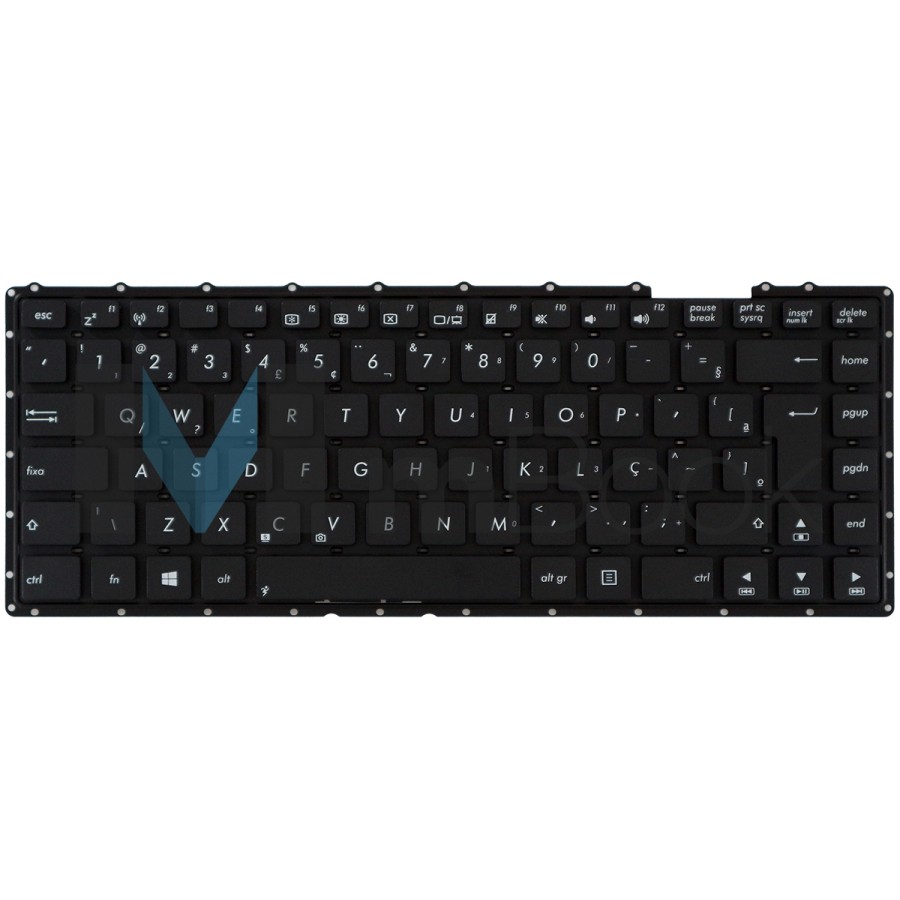 Teclado Notebook Asus X451 13d441100243m Novo BR