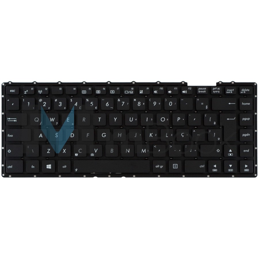 Teclado Notebook Asus X451 Séries Cor Preto Novo BR