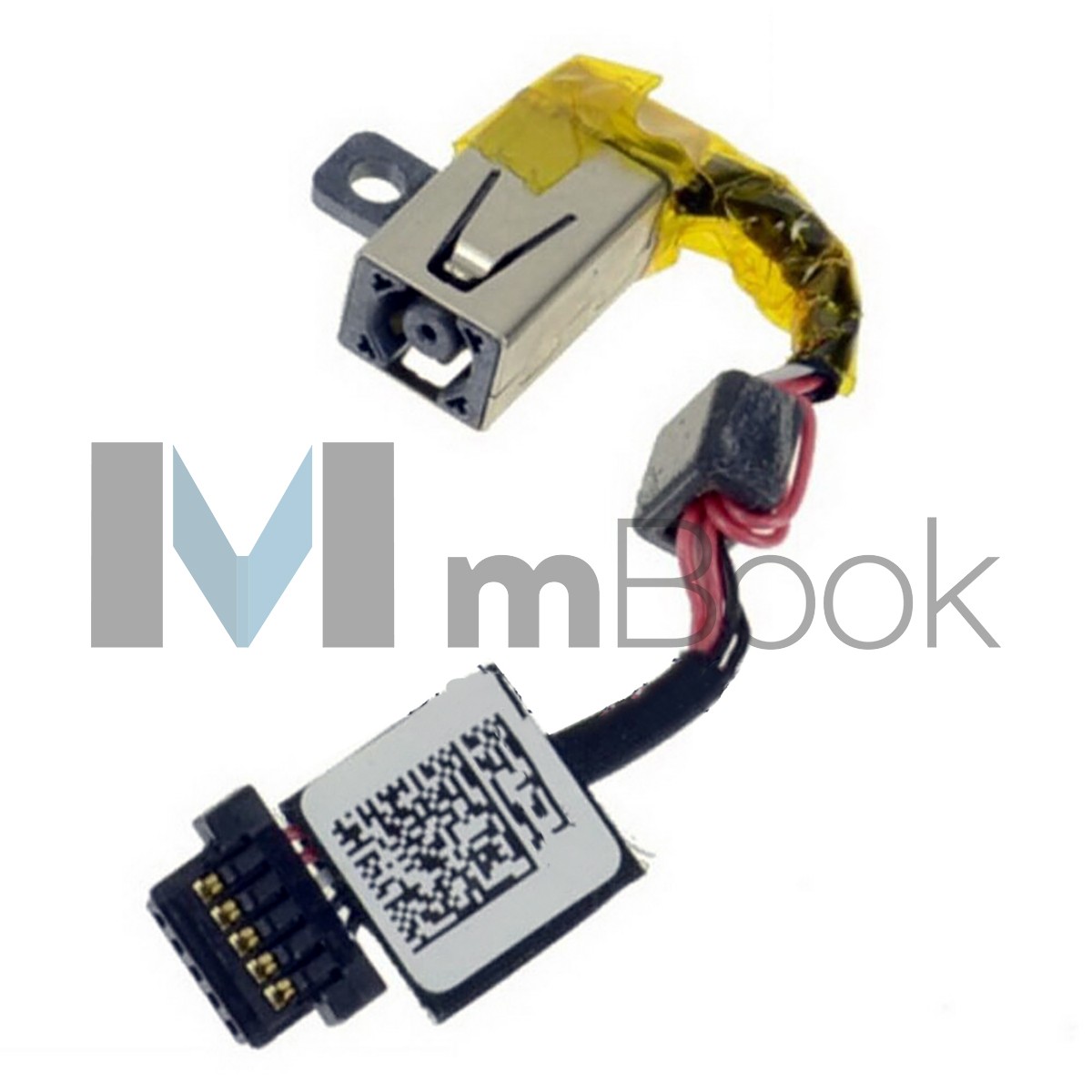 Conector Dc Jack P para Dell 0p7g3 00p7g3 Marca Mbook, 