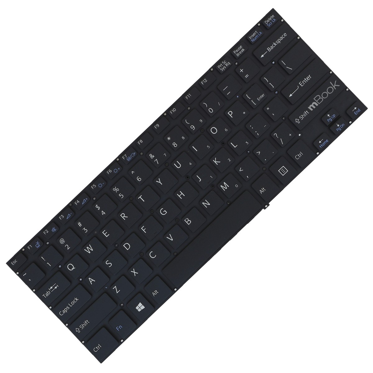Teclado Sony Vaio Mp-12q16tq-920 Svf14e Svf142 Preto US