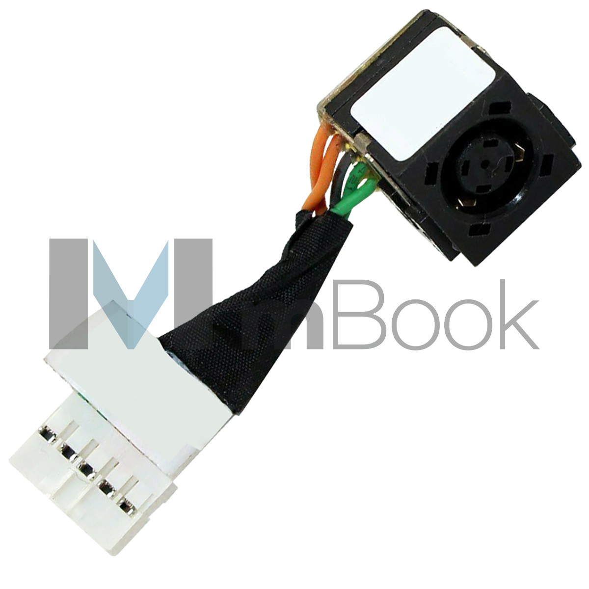 Conector DC Jack p/ Dell Latitude Compatível com DC30100GN00, 