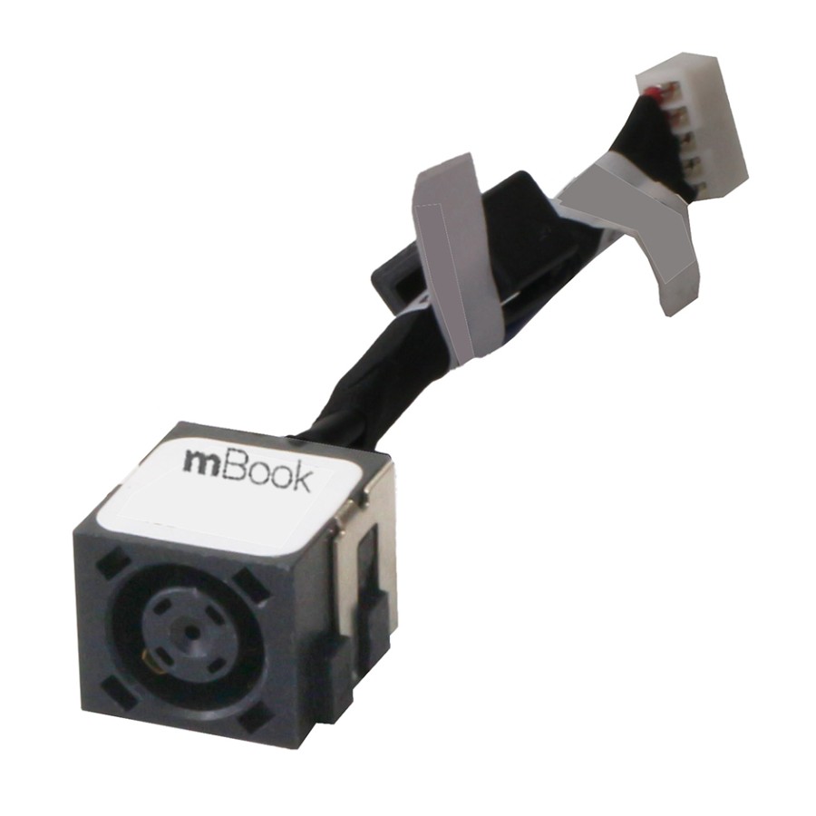 Conector Dc Jack para Dell compatível com PN 0hh3j4, 