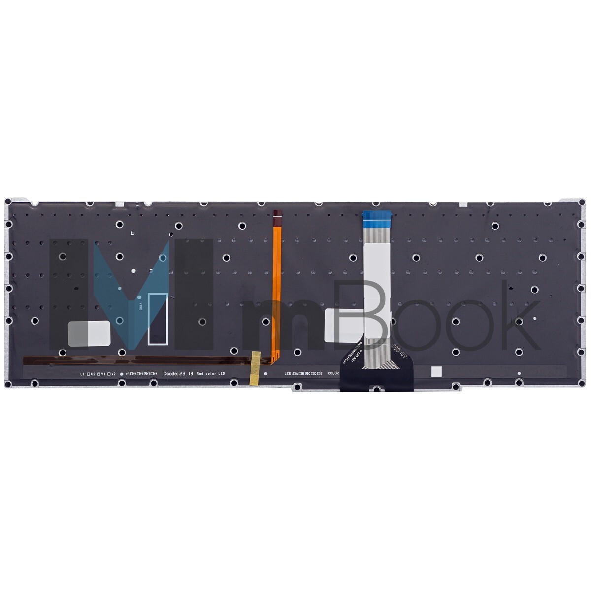 Teclado para Acer Nitro 5 AN517-54-79L1 Layout BR, 