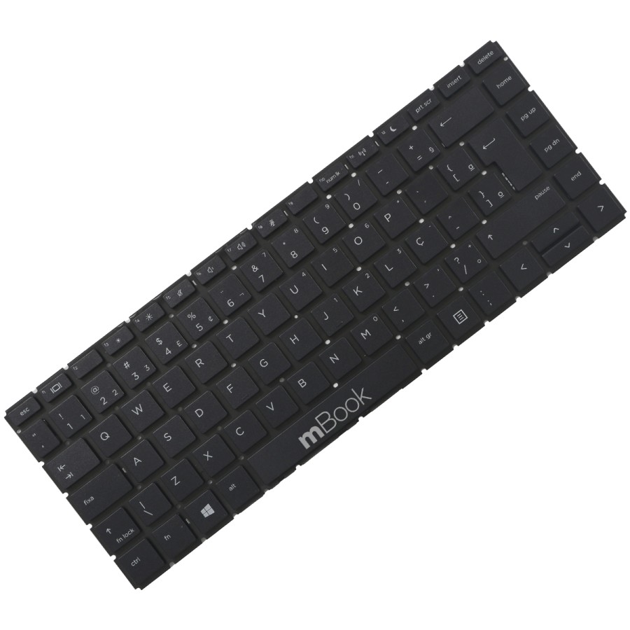 Teclado para HP Probook 445R G7 Layout BR sem LED, 