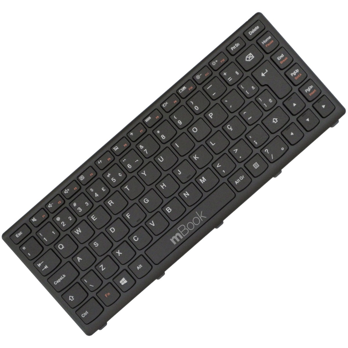 Teclado para Lenovo Z400 Mp-12j36paj686 25206044 Preto Br Ç
