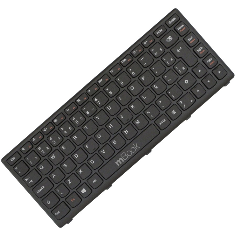 Teclado para Lenovo Z400 Mp-12j36paj686 25206044 Preto Br Ç