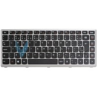 Teclado para Lenovo Ideapad P400 Touch Series Moldura Cinza