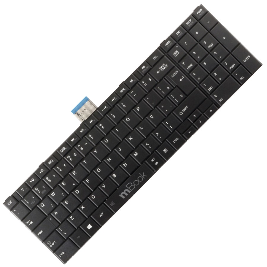 Teclado Toshiba 6037B0084602 MP-11B93US-930B V000320340