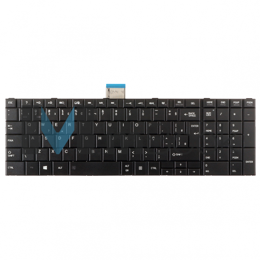 Teclado Toshiba 6037B0084602 MP-11B93US-930B V000320340