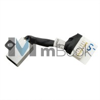 Conector Dc Jack para Dell compatível com Cn-0tm5n3, 0tm5n3