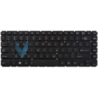 Teclado para Toshiba 0kn0-vp2us12 Preto US sem LED Teclado para Toshiba 0kn0-vp2us12 Preto US sem LED