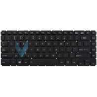 Teclado para Toshiba 0kn0-vp2us12 Preto US sem LED Teclado para Toshiba 0kn0-vp2us12 Preto US sem LED