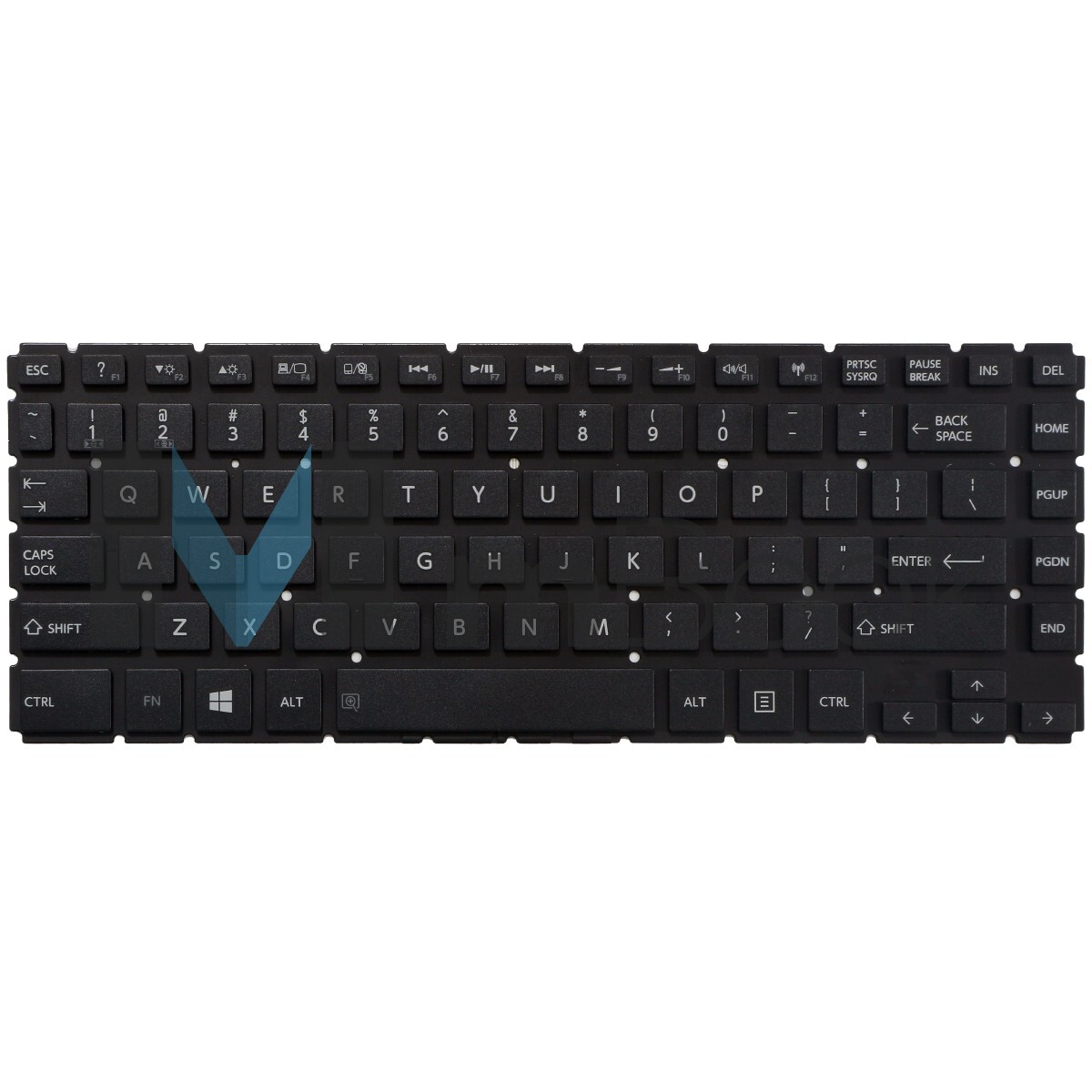 Teclado para Toshiba Satellite P30W-B Series BLK US sem LED, 