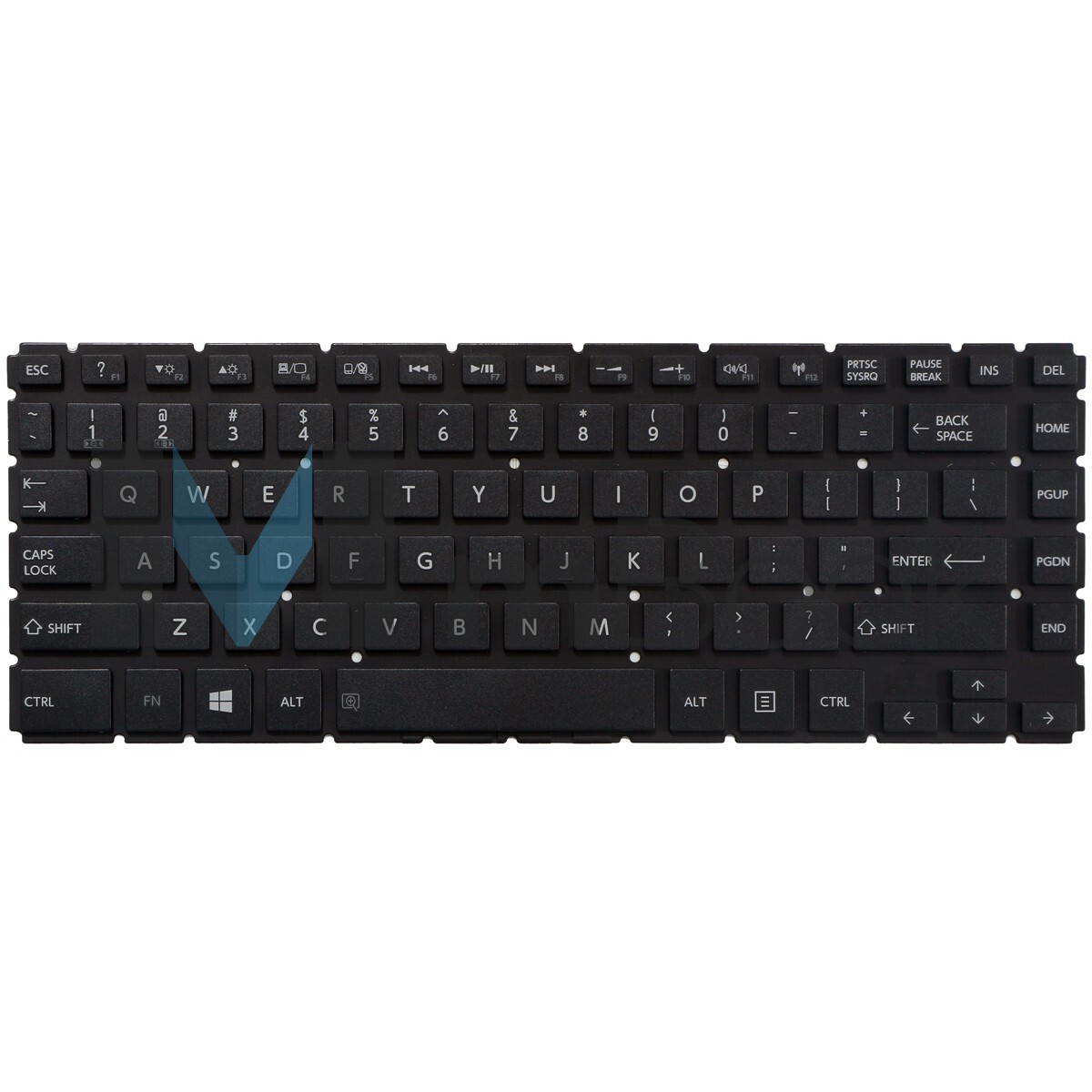 Teclado para Toshiba Satellite P30W-B Series BLK US sem LED, 