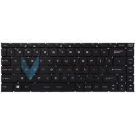 Teclado para MSI PS63 Modern 8M Preto US LED