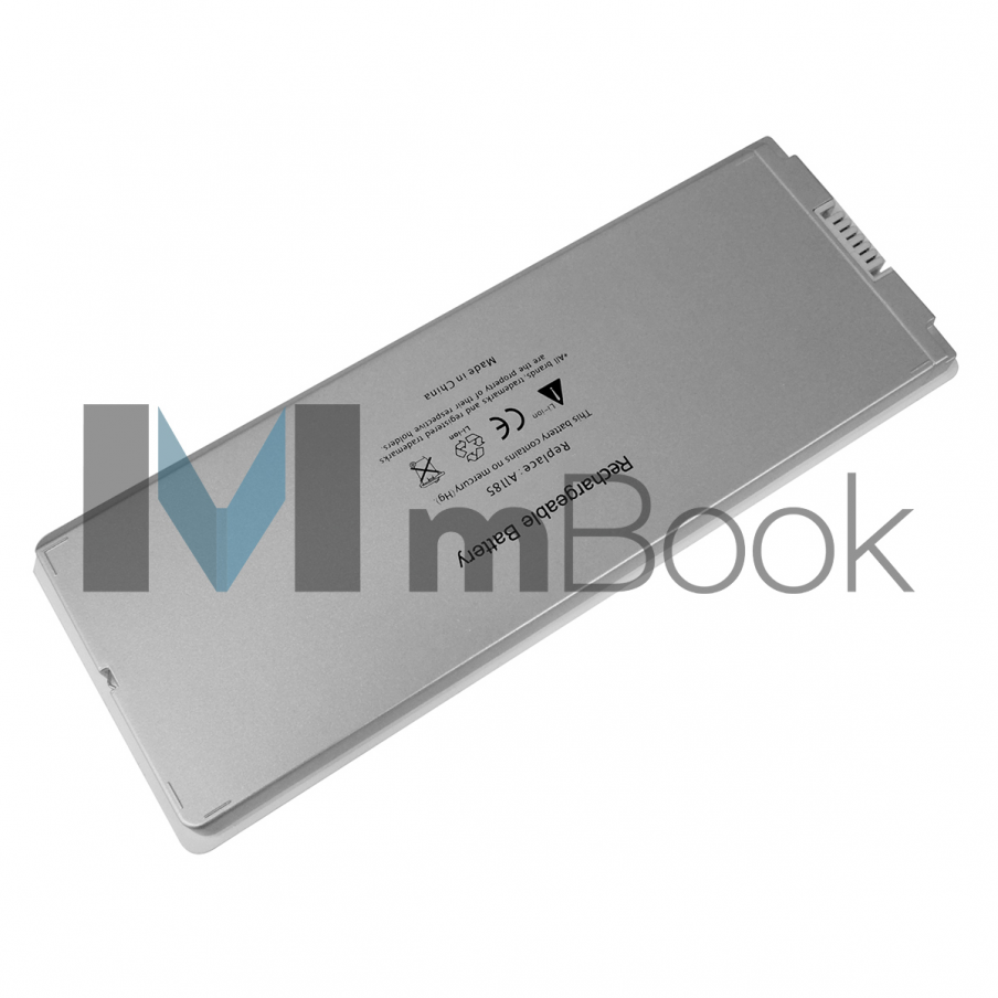 Bateria Para Apple Macbook 13 Branca White A1185 A1181 Ma561