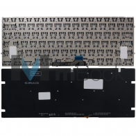 Teclado para Asus ZenBook UX431FN Series Prata US Led Teclado para Asus ZenBook UX431FN Series Prata US Led