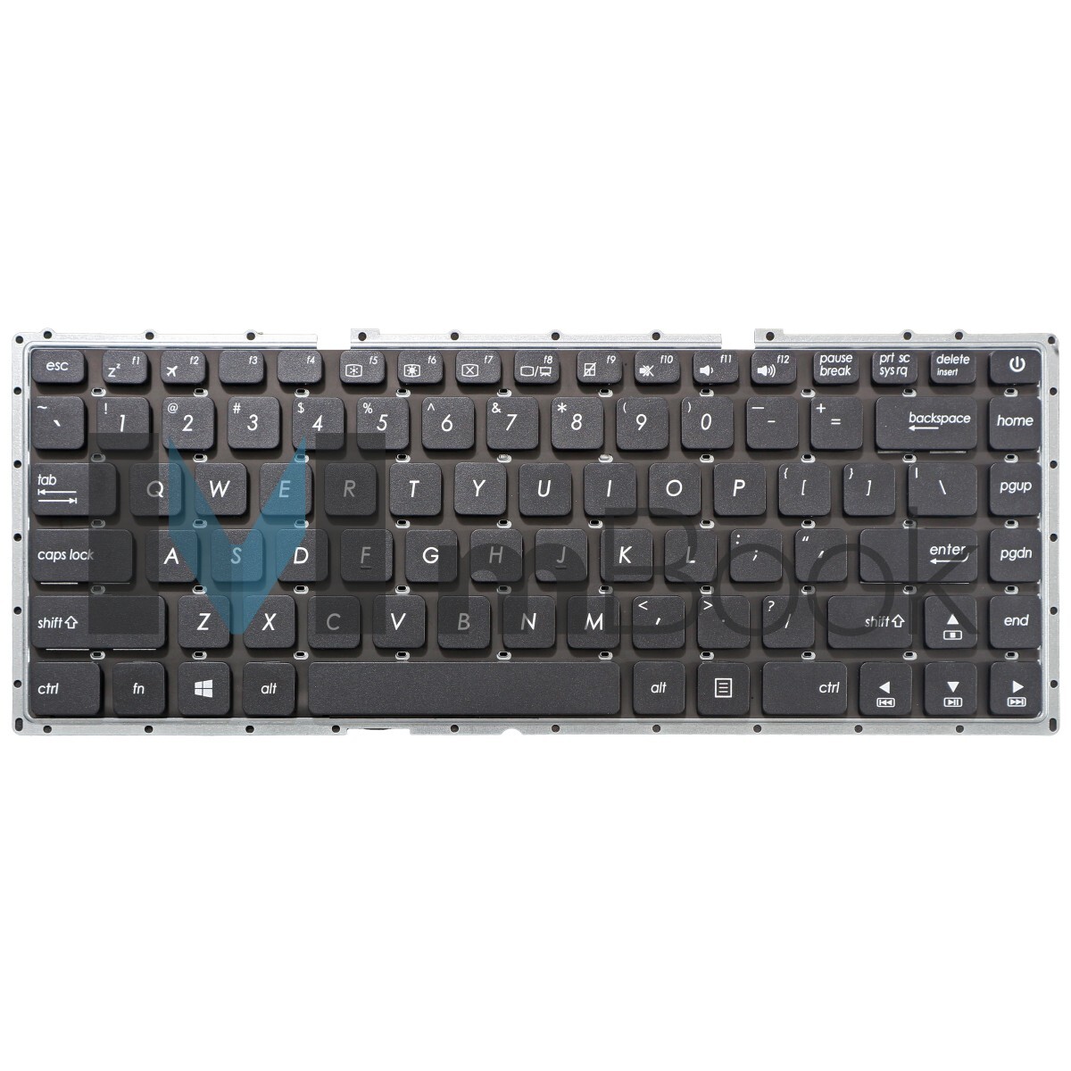 Teclado para laptop Asus X441S Series Preto US, 