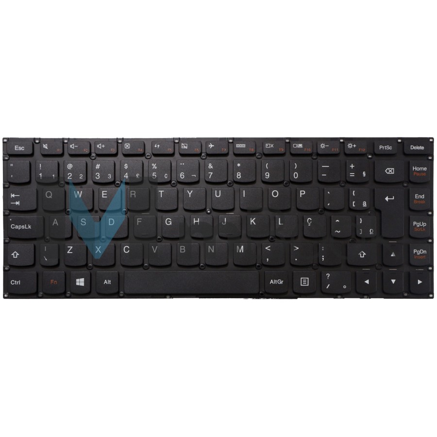 Teclado para Lenovo 20344 Layout ABNT BR Ç