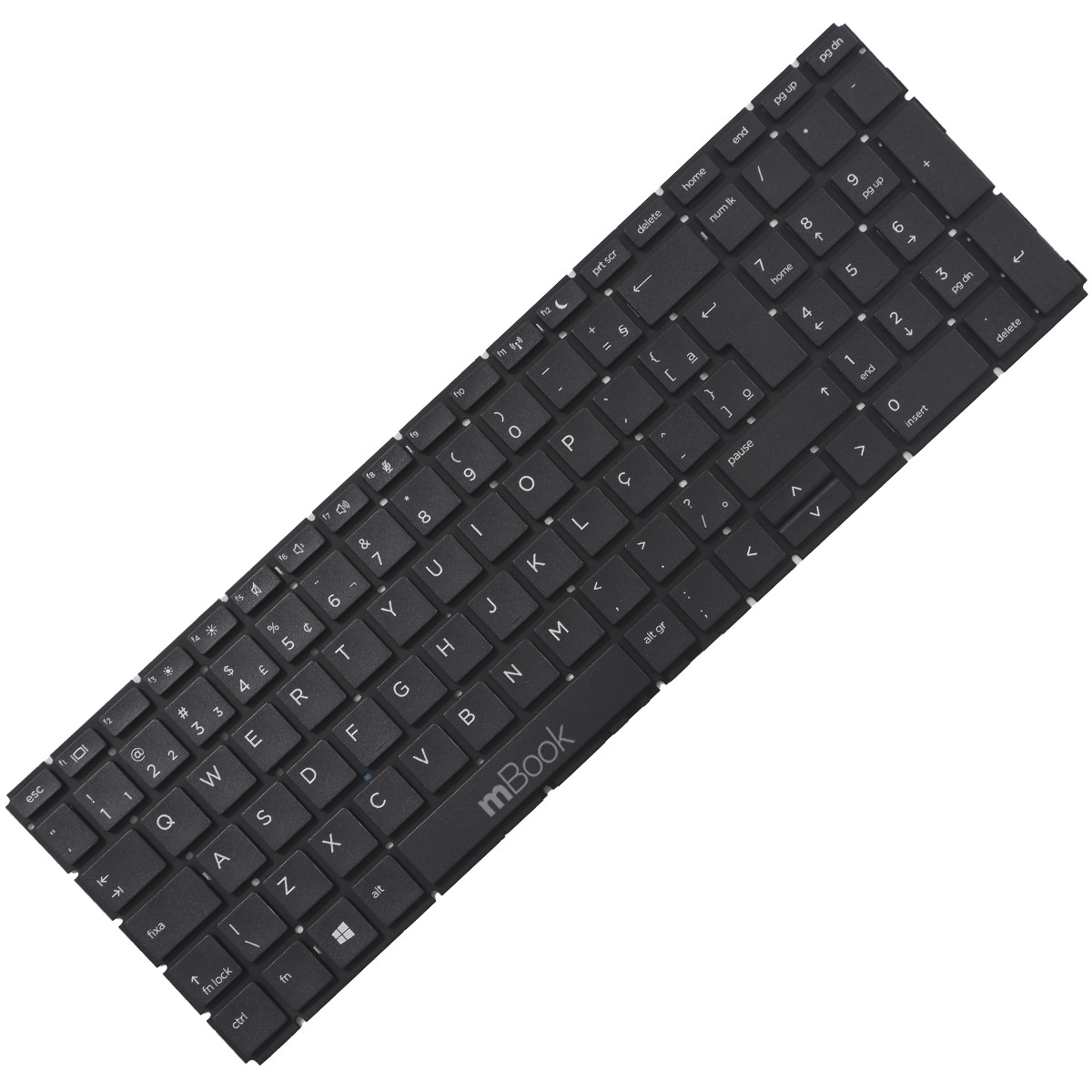 Teclado para HP 455 g6 , 455r g6 Layout ABNT BR Ç, 