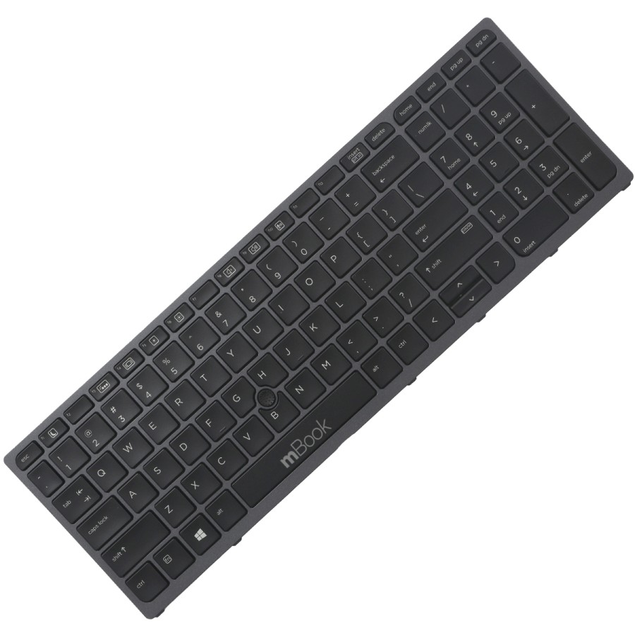 Teclado para notebook HP 831-00328-00A SN143BL1 Marca mBook