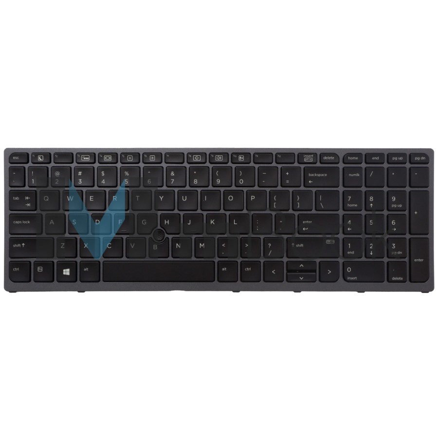 Teclado para notebook HP 831-00328-00A SN143BL1 Marca mBook