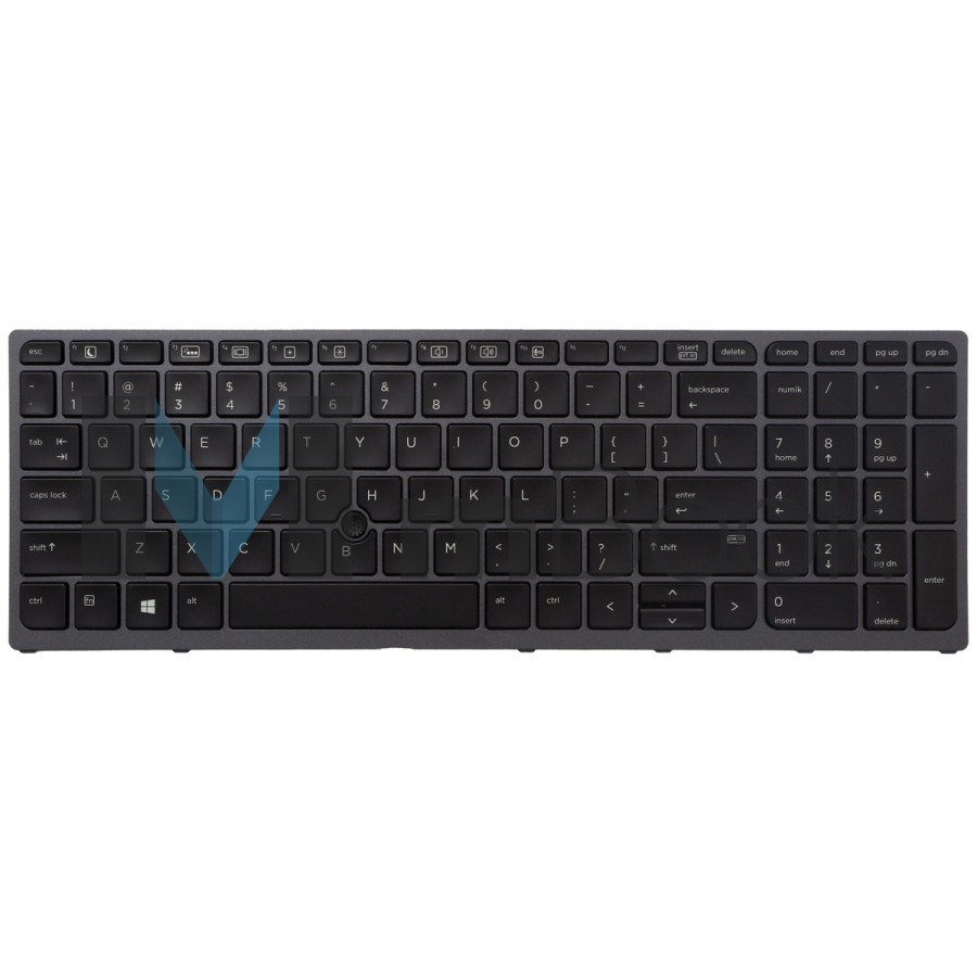 Teclado para notebook HP zBook 17 G3, 17 G4 marca mBook