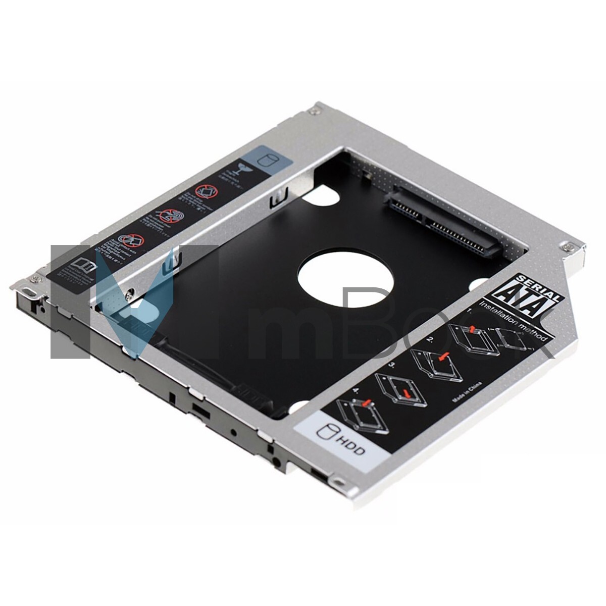 Case Caddy Gaveta Suporte Hd Notebook Para Segundo Hd 9.5mm, 