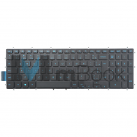 Teclado para notebook Dell PT1NY Azul Com LED