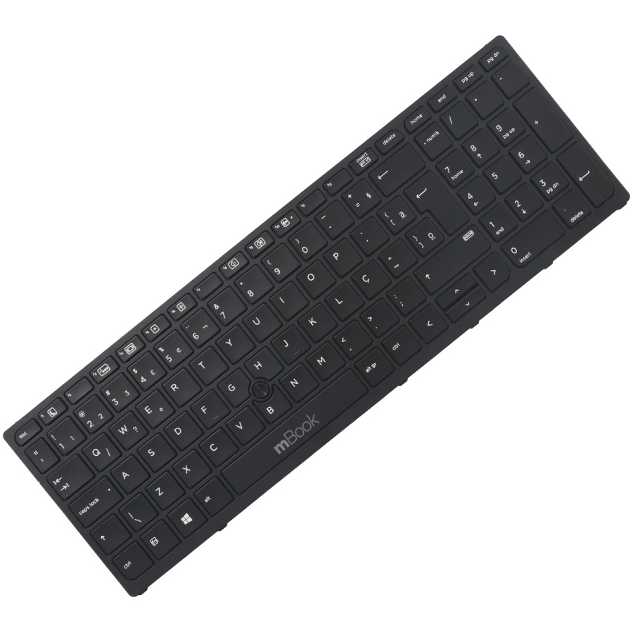 Teclado Para Notebook Hp Sn7142bl Sg-81610-xua Layout BR