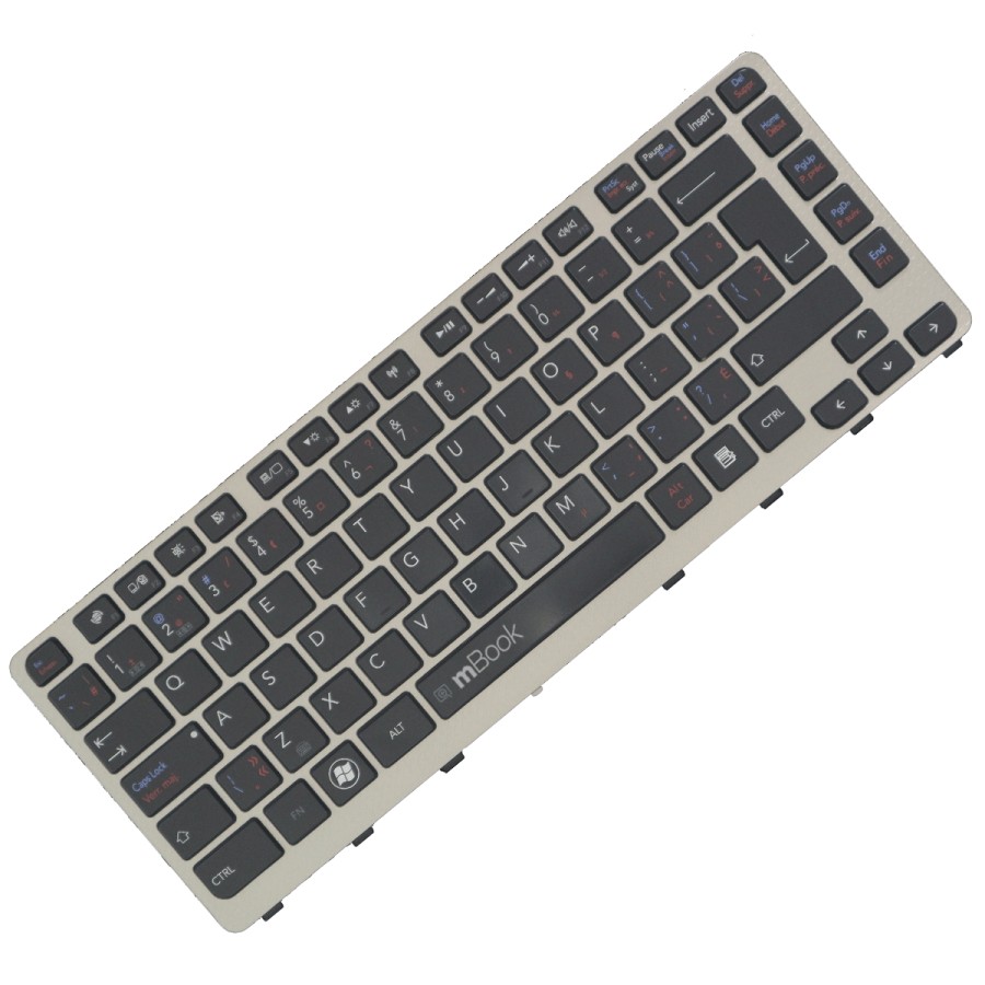 Teclado para Toshiba Satellite E300 E305 V121246ak1, 