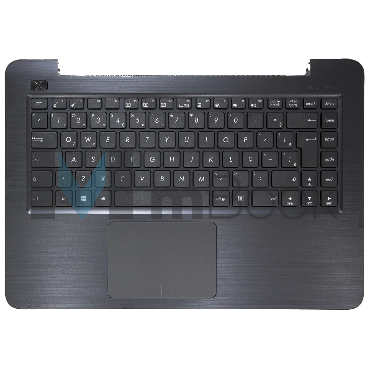 Teclado para Asus compatível com PN 90nb0961-r31br0, 