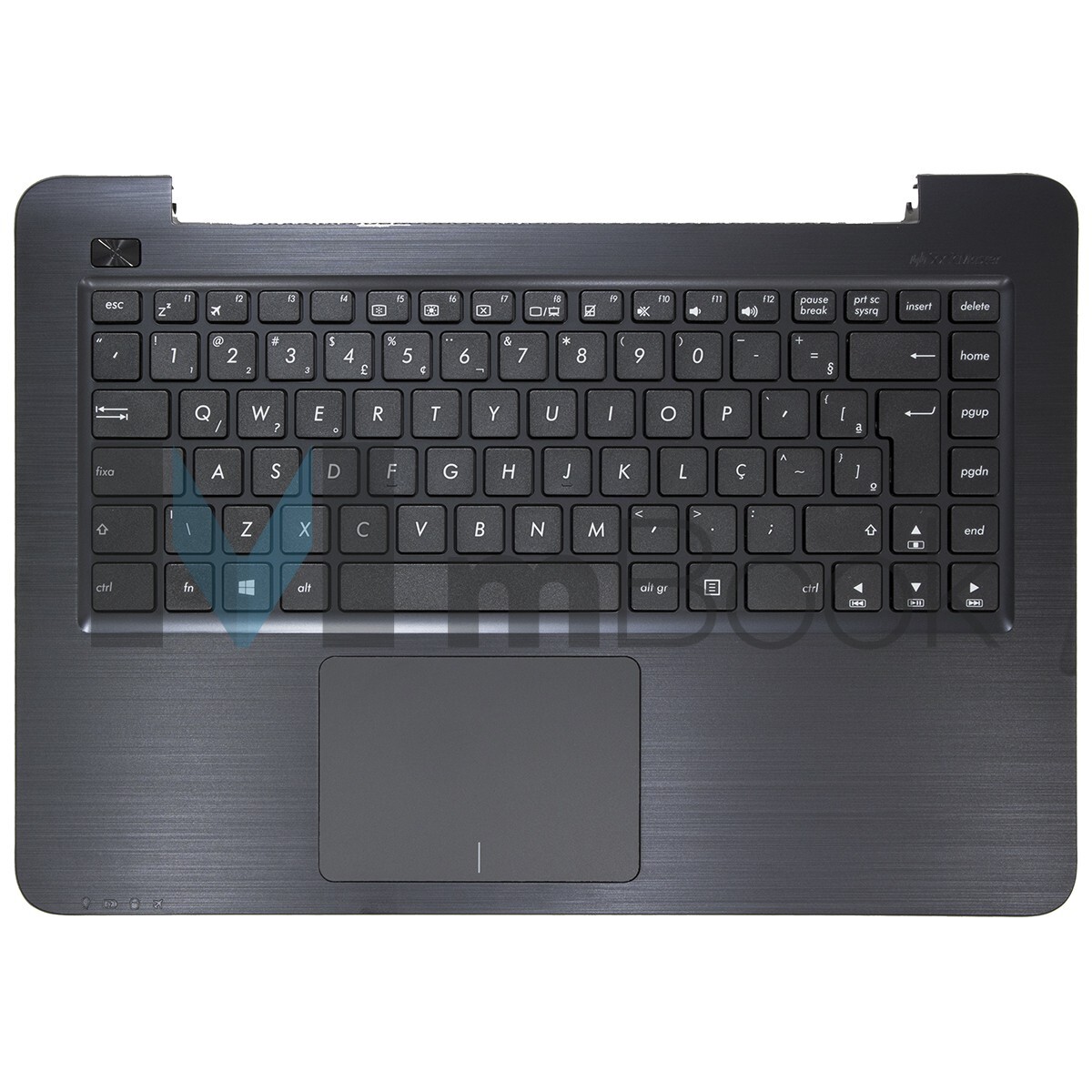 Teclado para Asus compatível com PN 13n0-s5a0601, 