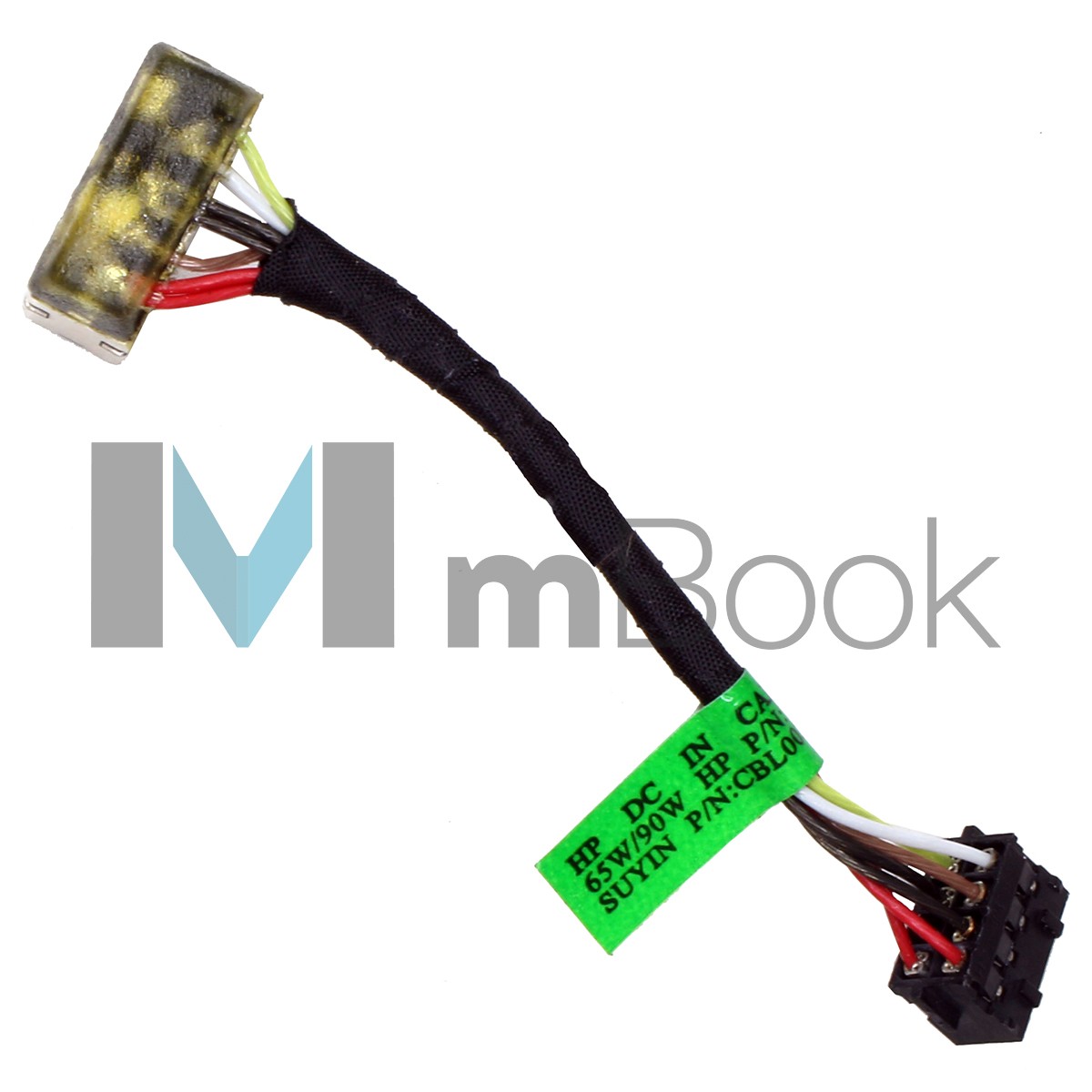 Conector Dc Jack P/ Notebook Compatível Com Hp 14-f 14-f000, 