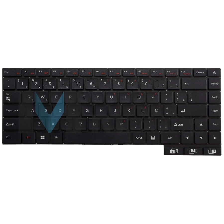 Teclado para Positivo SCDY-315-18 XK Com Botão Netflix