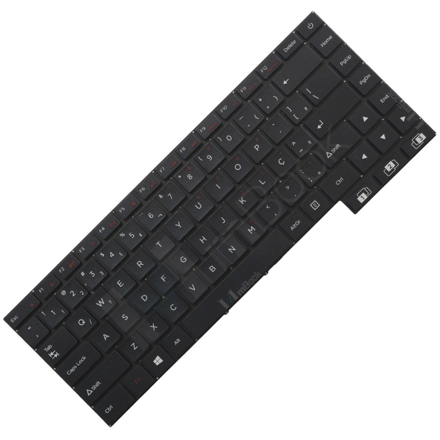 Teclado para Positivo SCDY-315-18 XK Com Botão Netflix