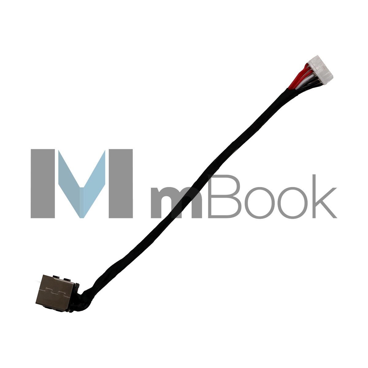 Conector DC Jack para Dell compatível com PN DC30100YY00, 