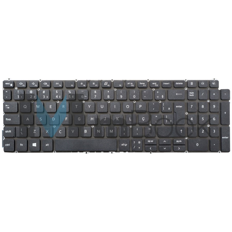 Teclado para Dell Inspiron 15 7500 Layout PO