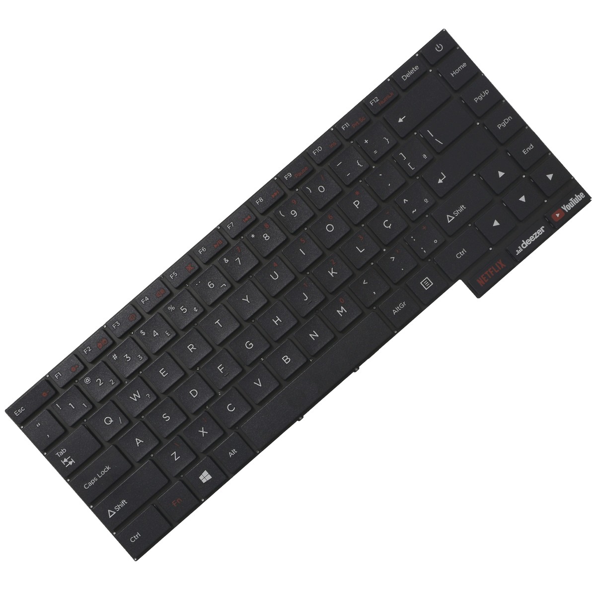 Teclado para Positivo Motion C4500d Com Botão Netflix Teclado para Positivo Motion C4500d Com Botão Netflix