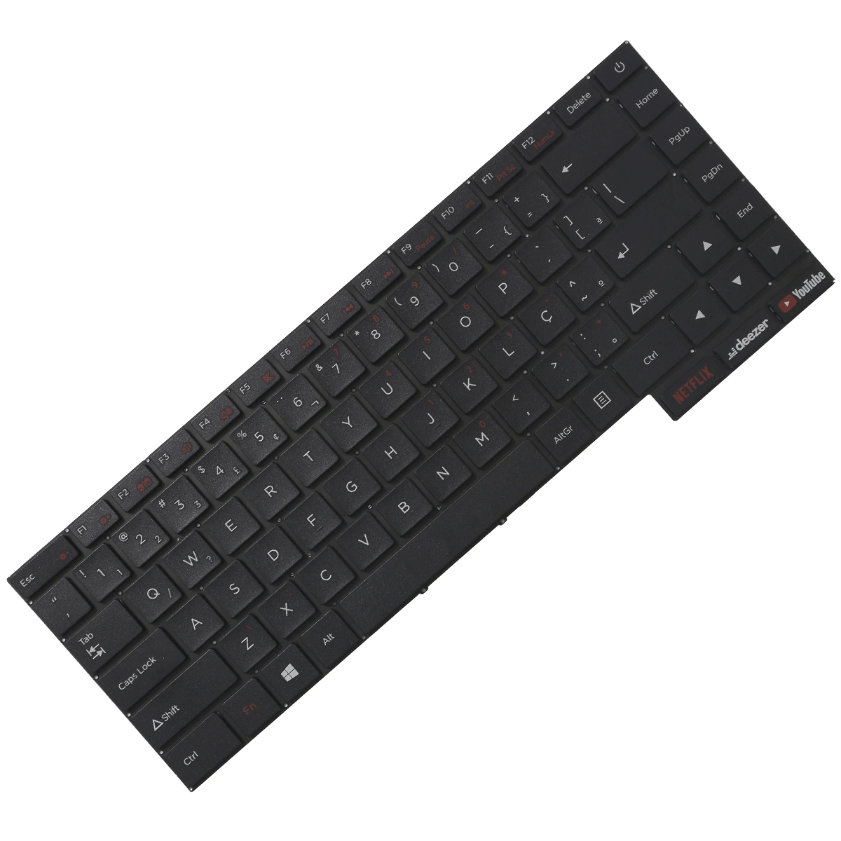 Teclado para Positivo Motion C464d Com Botão Netflix