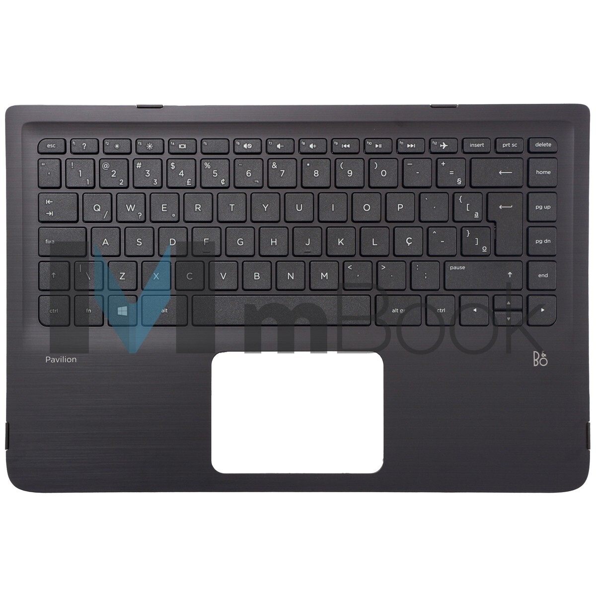 Teclado Palmrest Bezel para HP Pavilion V150530AK1, 