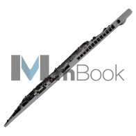 Carcaça base do teclado para Lenovo S400 S400T S405 Prata