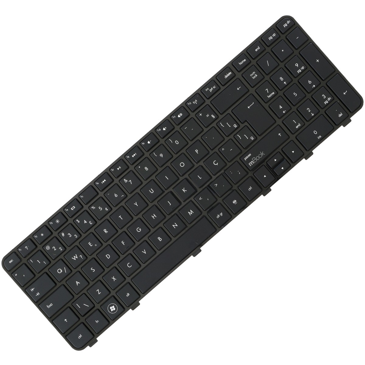 Teclado Com Frame Dv6-6000 Mh-633890-001 V122603as1 Br Com Ç