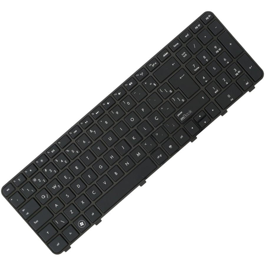 Teclado Com Frame Dv6-6000 Mh-633890-001 V122603as1 Br Com Ç