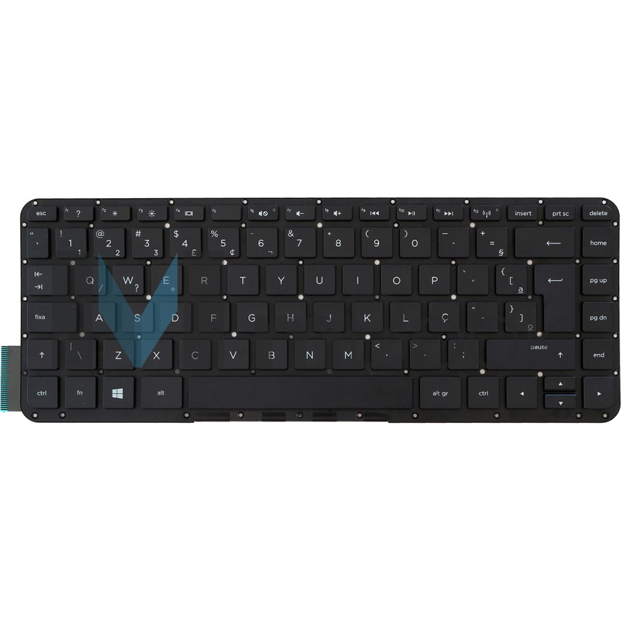 Teclado para HP Split T15061100844 724728-201 BR, 