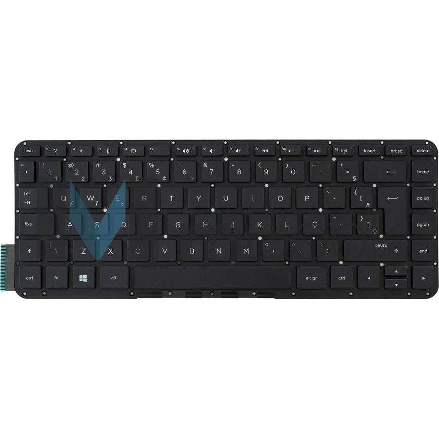 Teclado para HP Split T15061100844 724728-201 BR, 