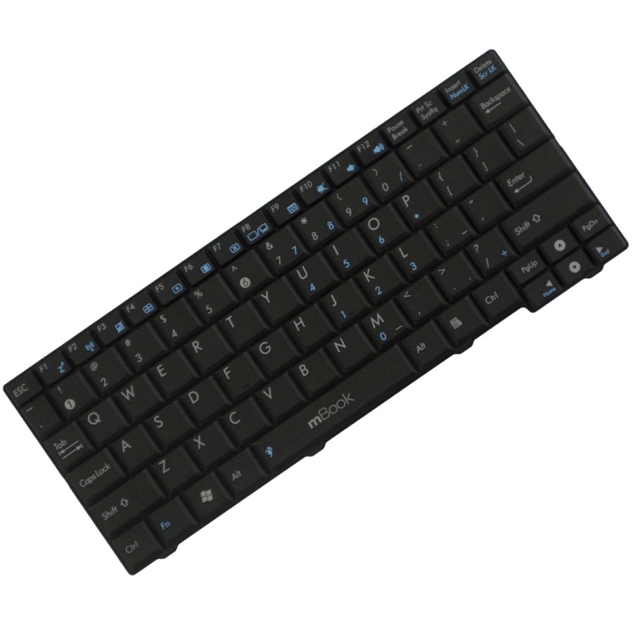 Teclado Asus Eee Pc Epc Mk90 Mk90h Us Preto V091962as1