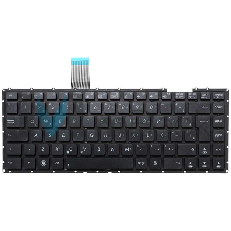 Teclado para Asus compatível com PN 0KNB0-4105BR00