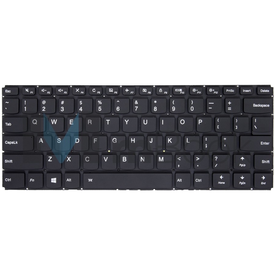 Teclado para Lenovo 510-14ast 510-14ikb 510-14isk Us Led, 